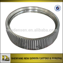 CNC Machining Steel Mechanical Rotating Gear Ring